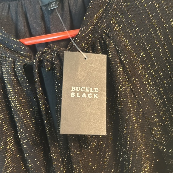 Buckle, black and gold dress shirt - Picture 9 of 15